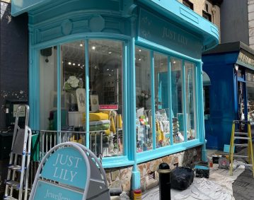 shop decorating penzance